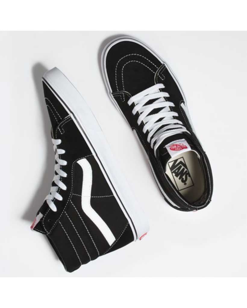 Souliers Sk8-Hi - Black/Black/Wht