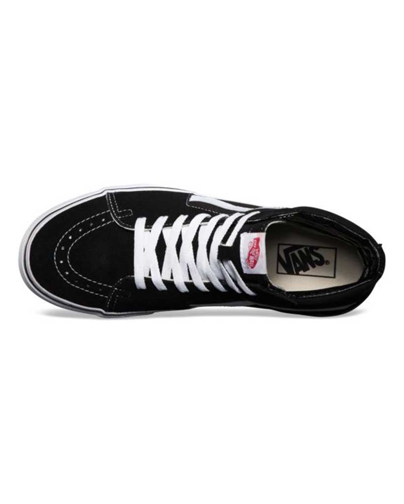 Sk8-Hi Shoes - Black/Black/White