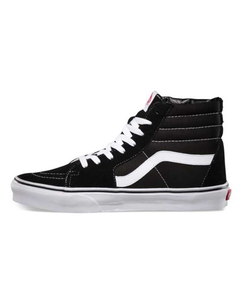 Sk8-Hi Shoes - Black/Black/White