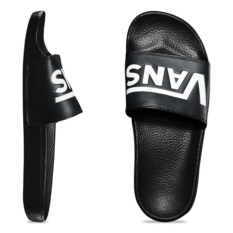 Slide-On Sandals - Black - Boutique Adrenaline