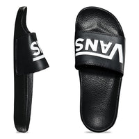 Slide-On Sandals - Black