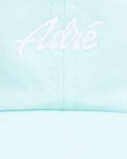 Casquette Adre Dad'Script - Turquoise