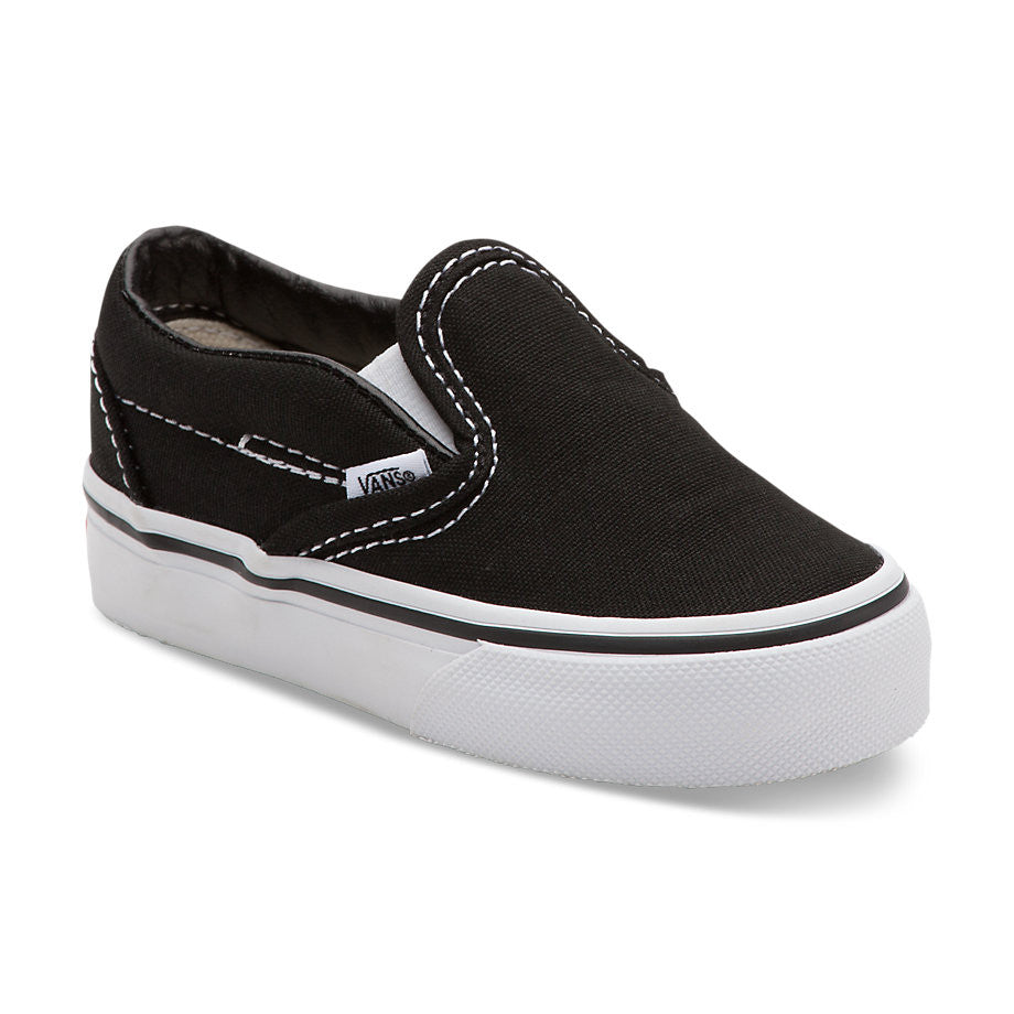 Toddler Classic Slip-On Shoes - Black