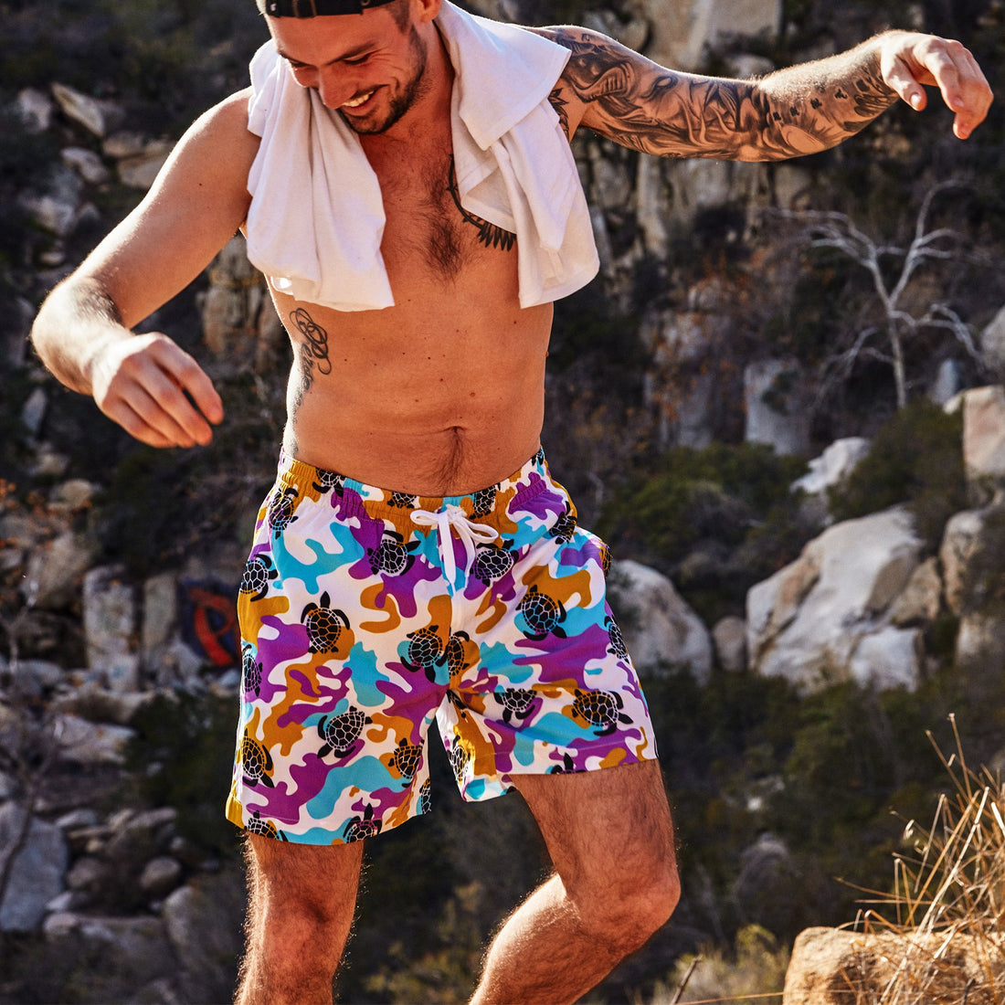Swimtrunk Boardshorts - Turtle
