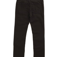 V76 Skinny Boys Pants - Black Overdye