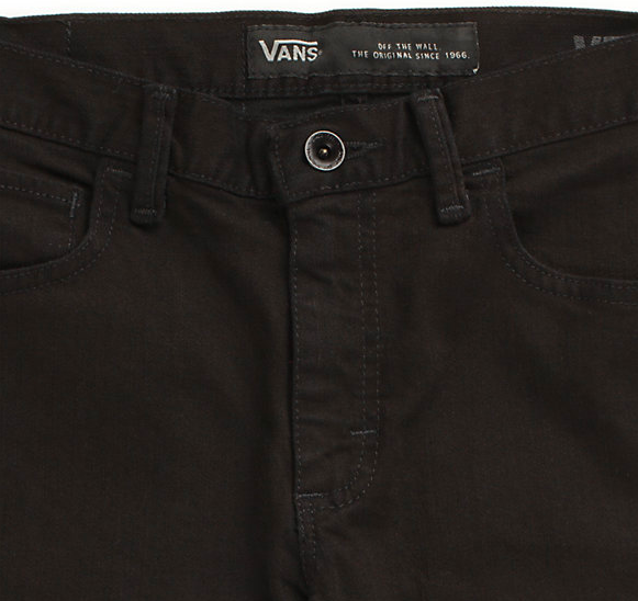 Pantalon V76 Skinny Boys - Black Overdye