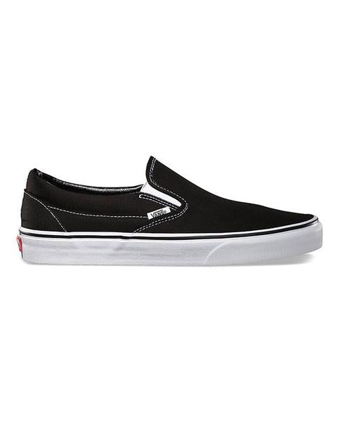 Classic Slip-On Shoes - Black