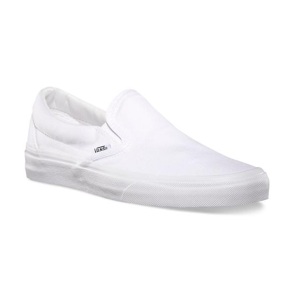 Classic Slip-On Shoes - True White