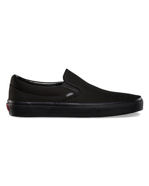 Souliers Classic Slip On - Black/Black