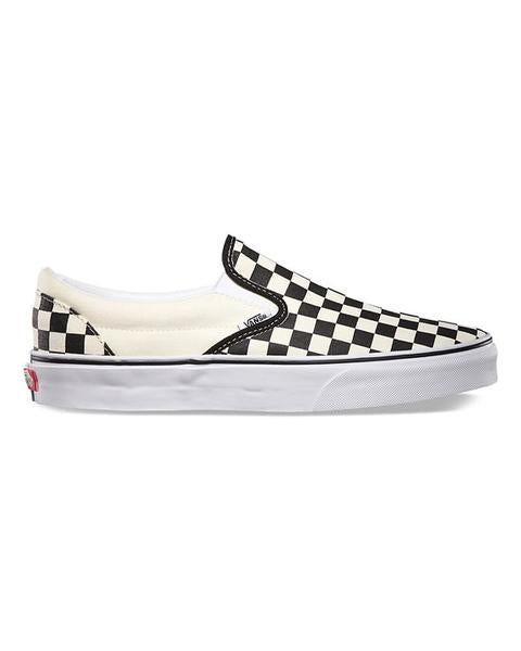 Classic Slip-On Shoes - Checkerboard