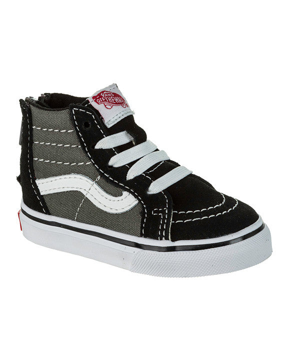 Toddler Sk8-Hi Zip Shoes - Black/2Tone