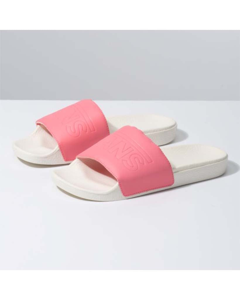 Womens Slide-On Sandals - Strawberry Pink