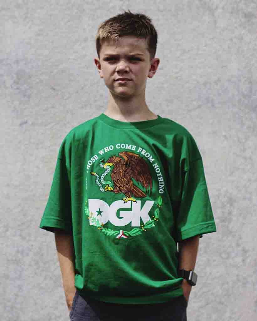 Youth Familia T-Shirt - Kelly Green