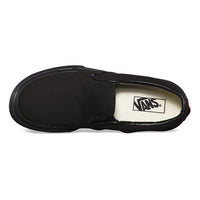 Kids Classic Slip-On Shoes - Black/Black