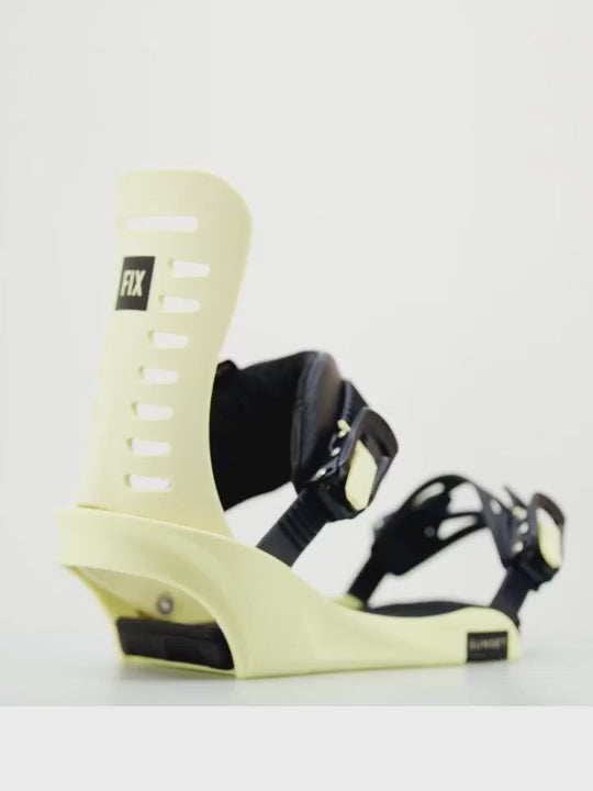 Sunset Series Snowboard Bindings - Black 2023