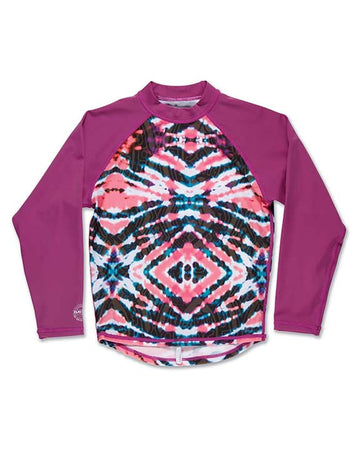 Girls Classic Ls Rashguard - Wtrmlnbrst