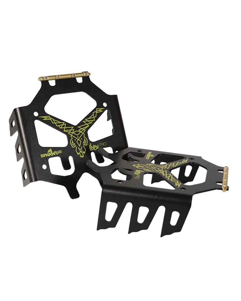 Ibex Crampons Pro - Black/Lime - Boutique Adrenaline