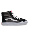 Kids Sk8-Hi Zip Shoes - Black/Charcoal - Boutique Adrenaline