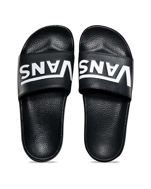 Slide-On Sandals - Black - Boutique Adrenaline